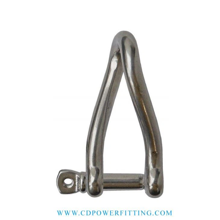 Stainless Steel Twisted Shackle